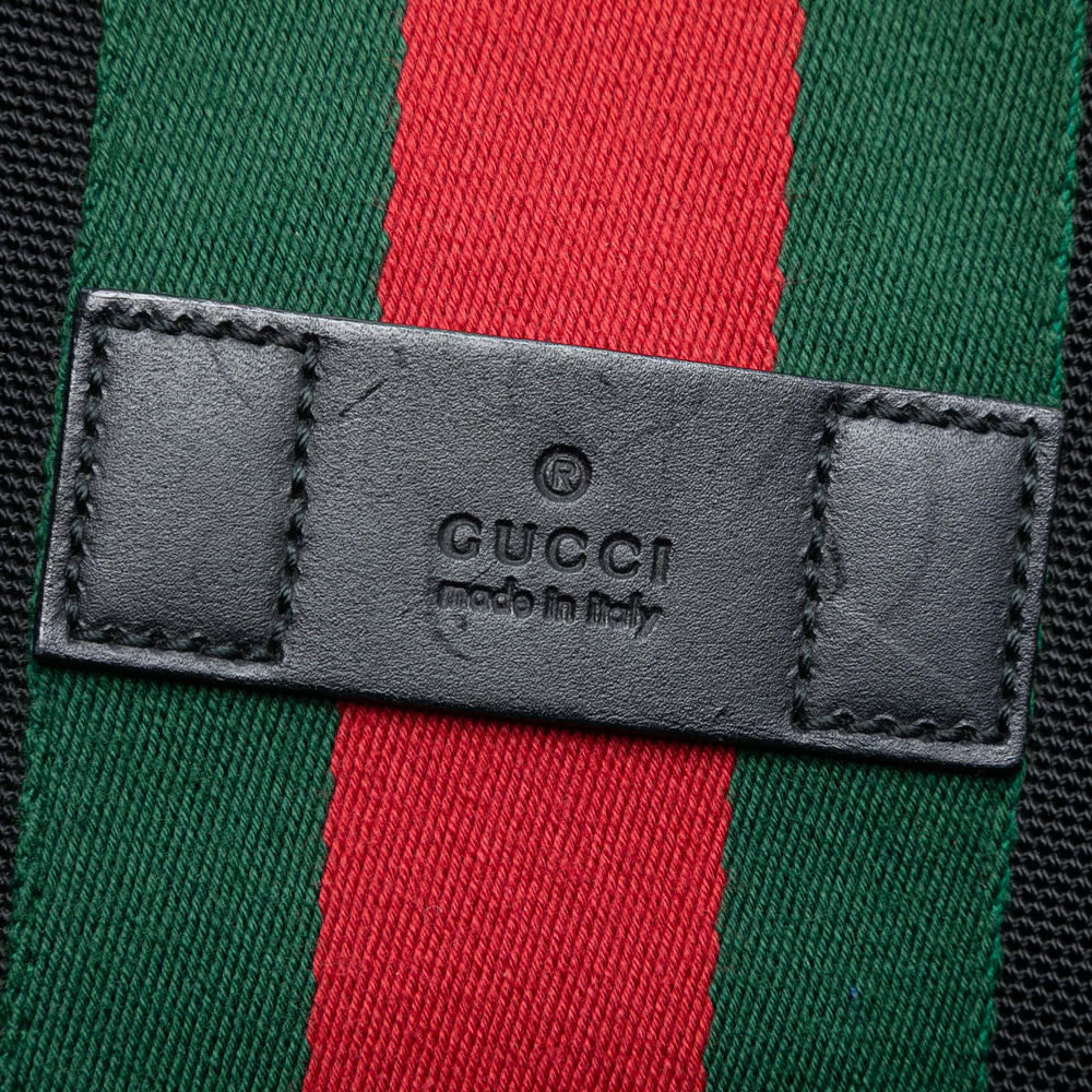 Pre-Loved Gucci Techno Canvas Web Travel Bag - Picture 5 of 8